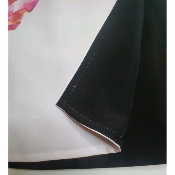 Ted Baker London Dress US Sz 6 Milisa Pure Peony Floral Printed Mini Sheath EUC - Picture 9 of 16